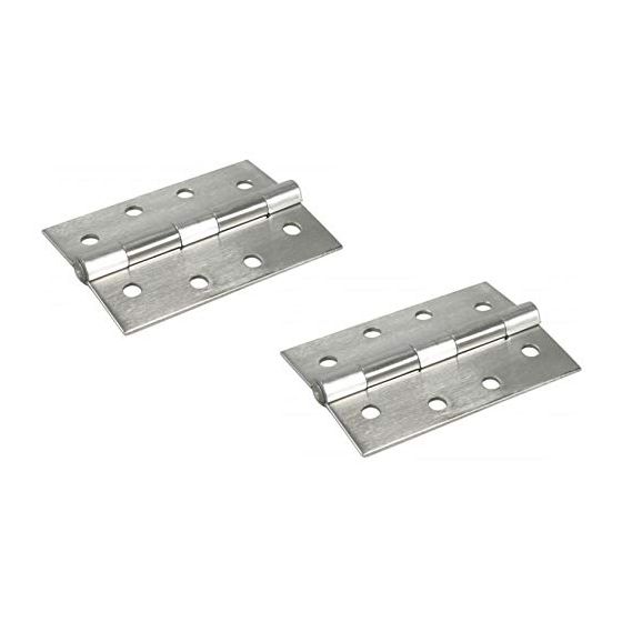 Sarana raskas 63x44mm Kiinteä tappi ruostumatonta terästä -1pari - 2kpl