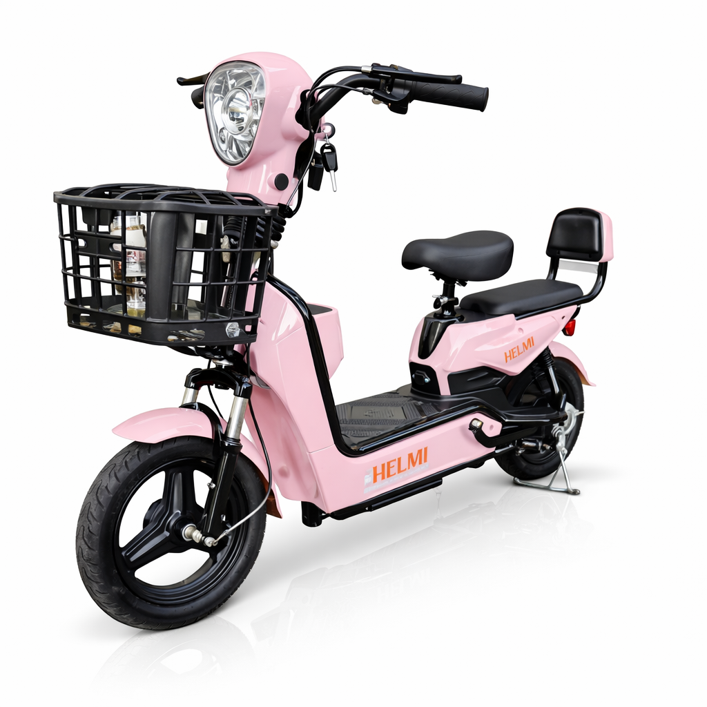 Helmi sähköskootteri 500w Pinkki