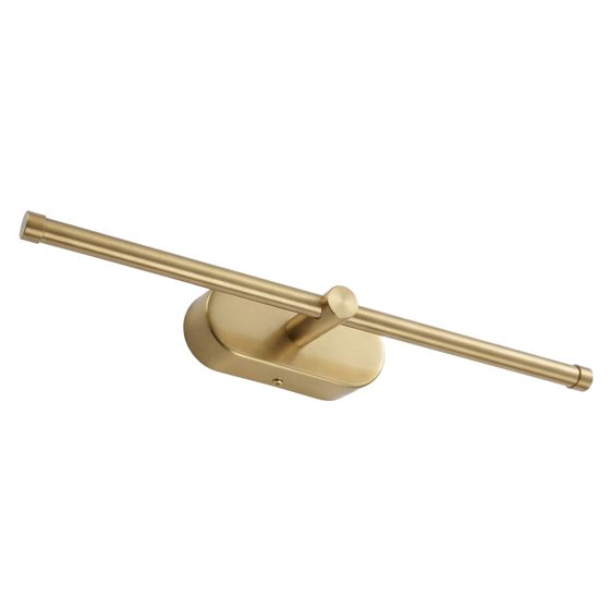 Toolight Seinävalaisin APP1892-1W 40 cm LED Harjattu kulta 40x7, 5x5cm