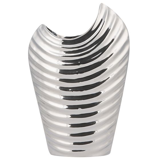 Koristemaljakko ECETRA kivitavara 26 cm Hopea
