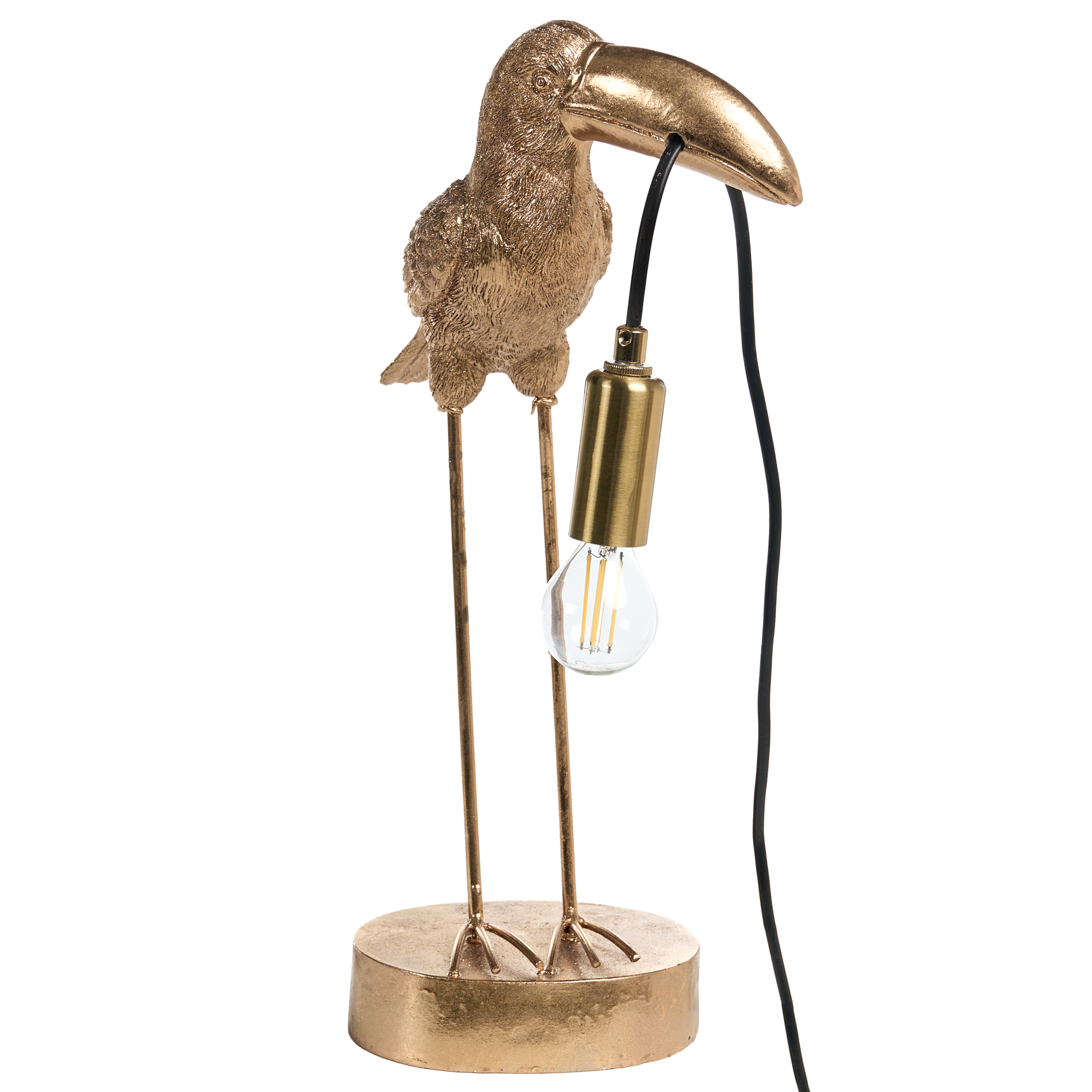 Pöytävalaisin Tukaani ARACARI Kulta