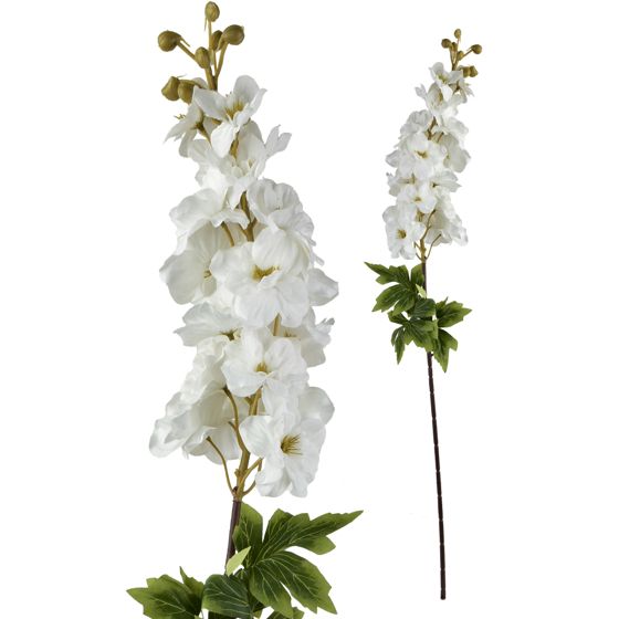 Tekokukka muovi VIRIDIS Ritarinkannus 85 cm valkoinen 1 kpl