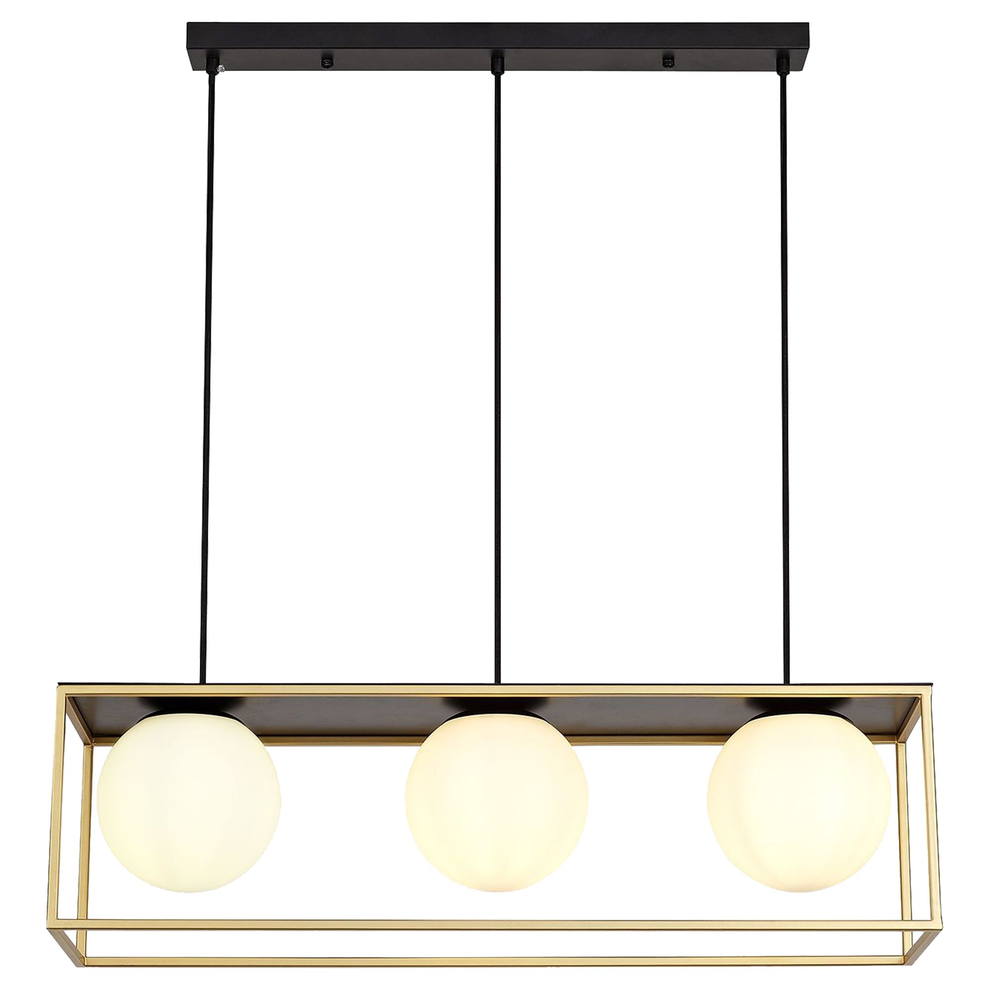 TOOLIGHT riippuvalaisin APP1164-3CP Kulta-valkoinen, 29x29x15, 5cm