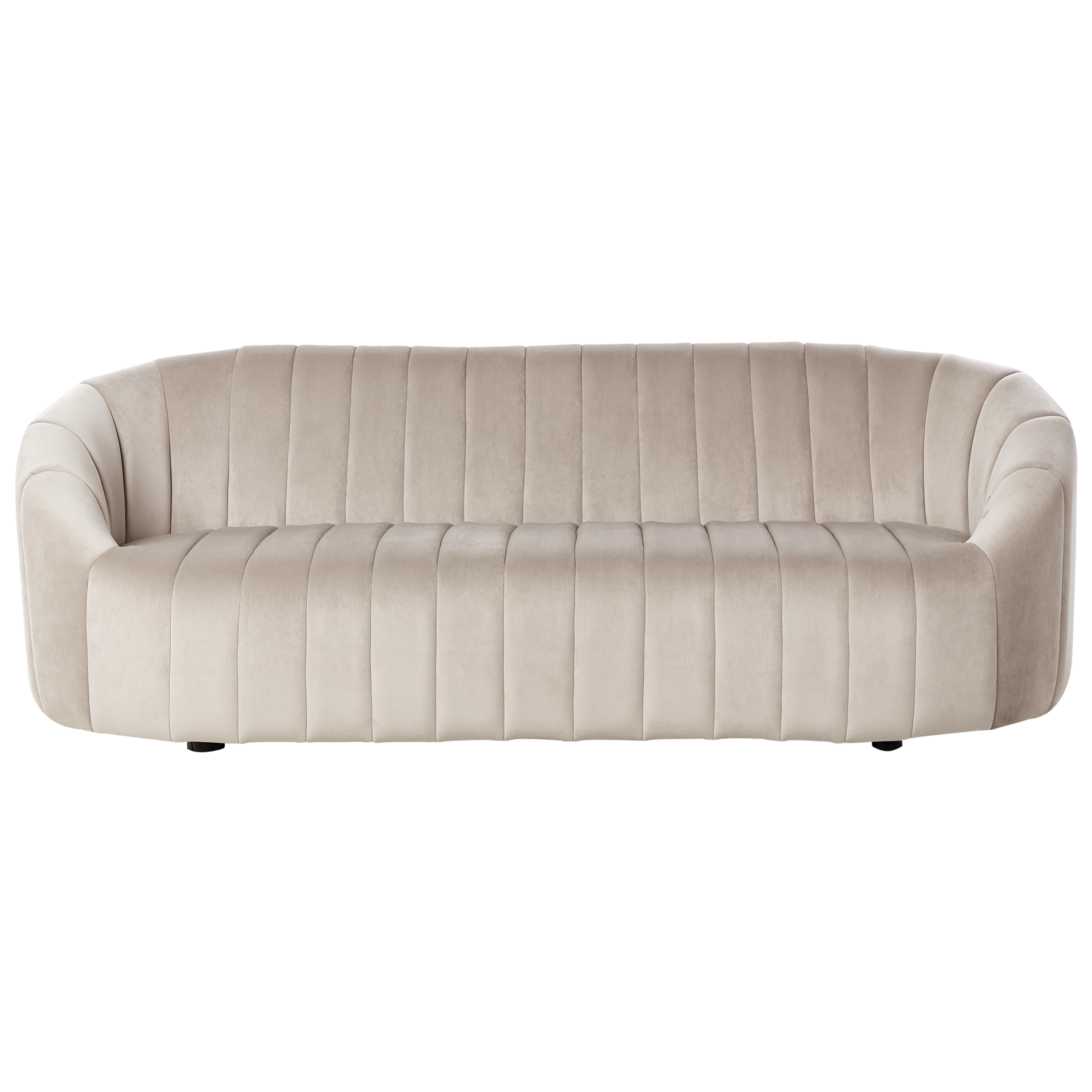Sohva 3-istuttava MALUNG Sametti Beige