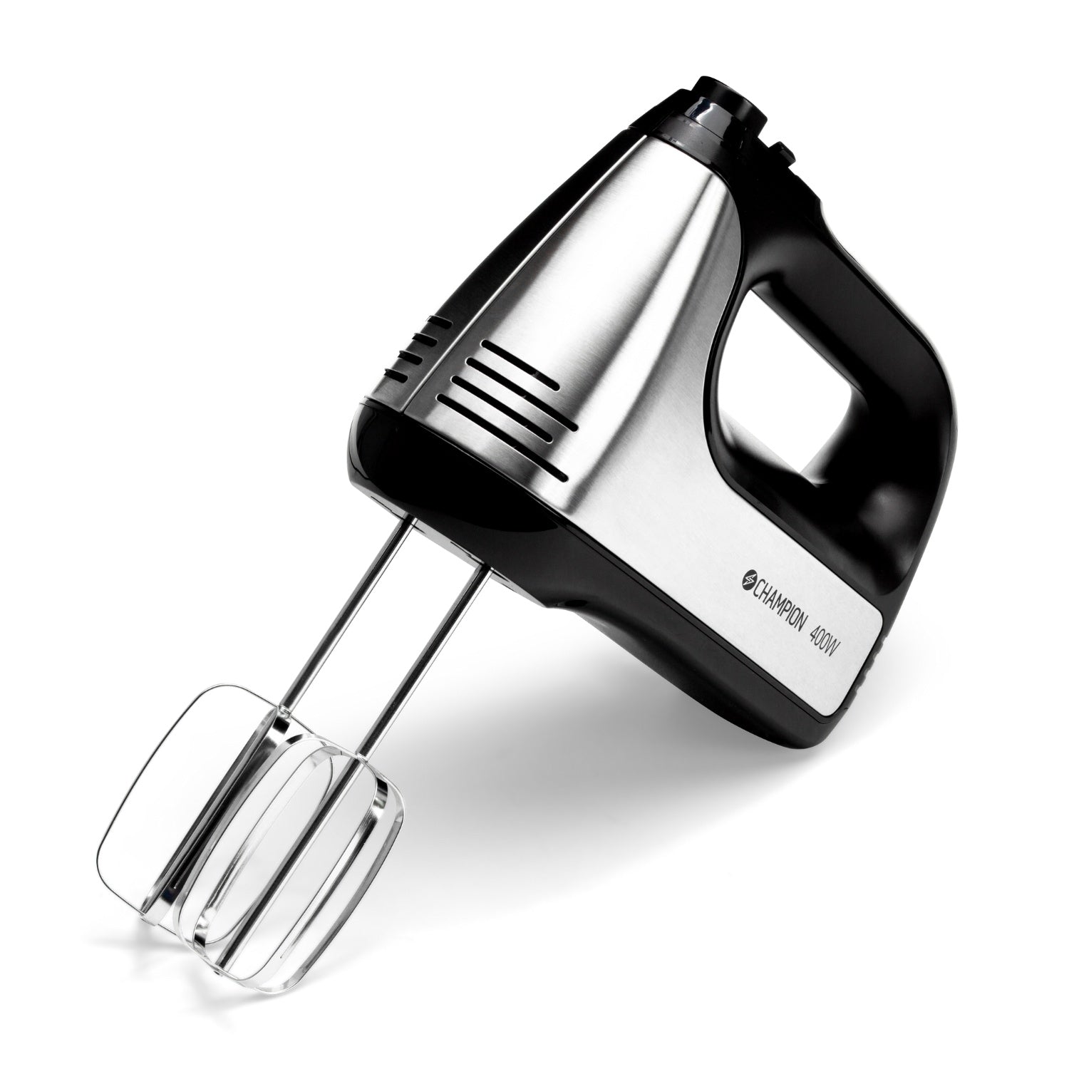 Elvisp 400W 5-nopeuksinen + Turbo EV400 musta/ruostumaton