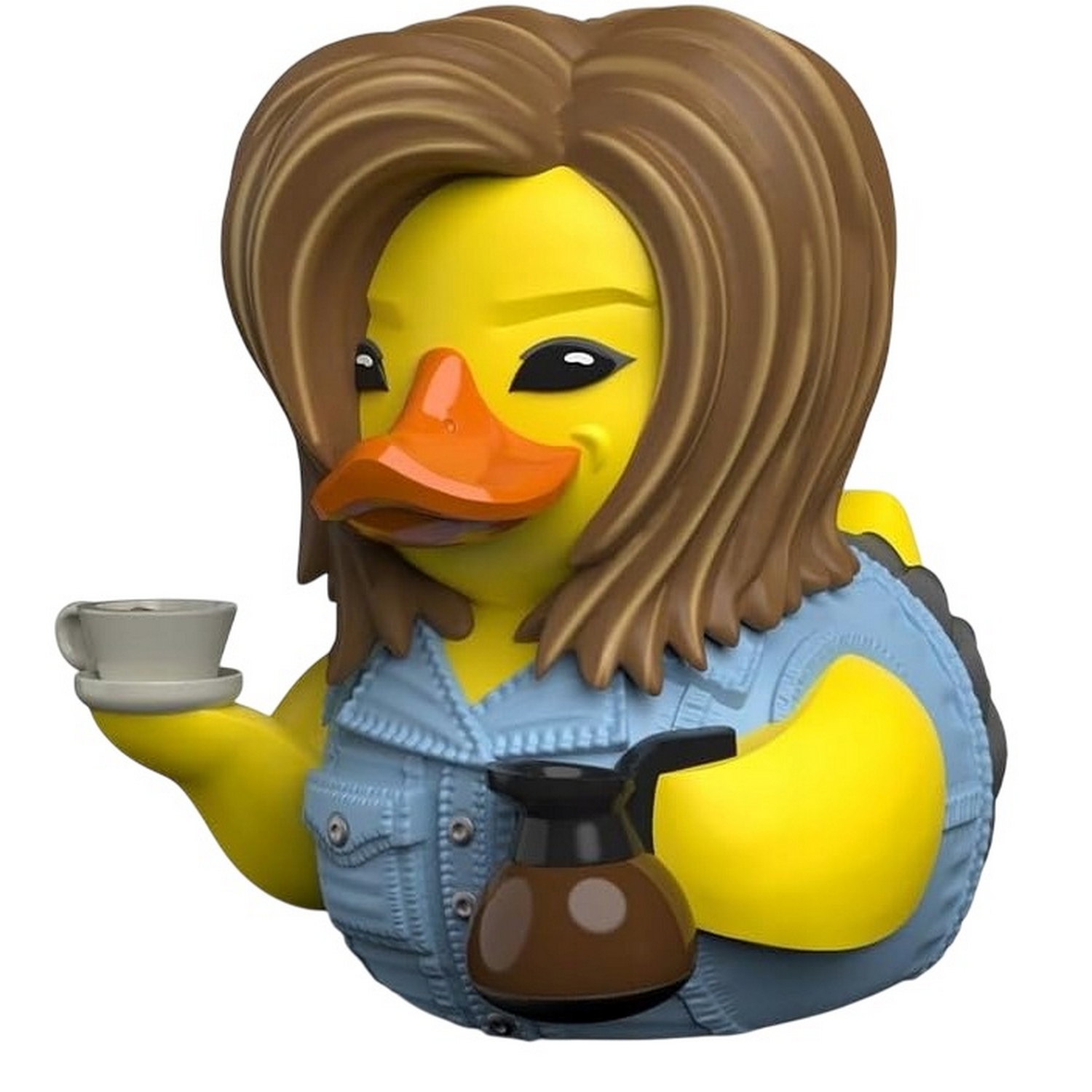 Friends – keräilyankka – Mini Rachel – muovi, korkeus 5 cm – keräily, esillepano, Keltainen