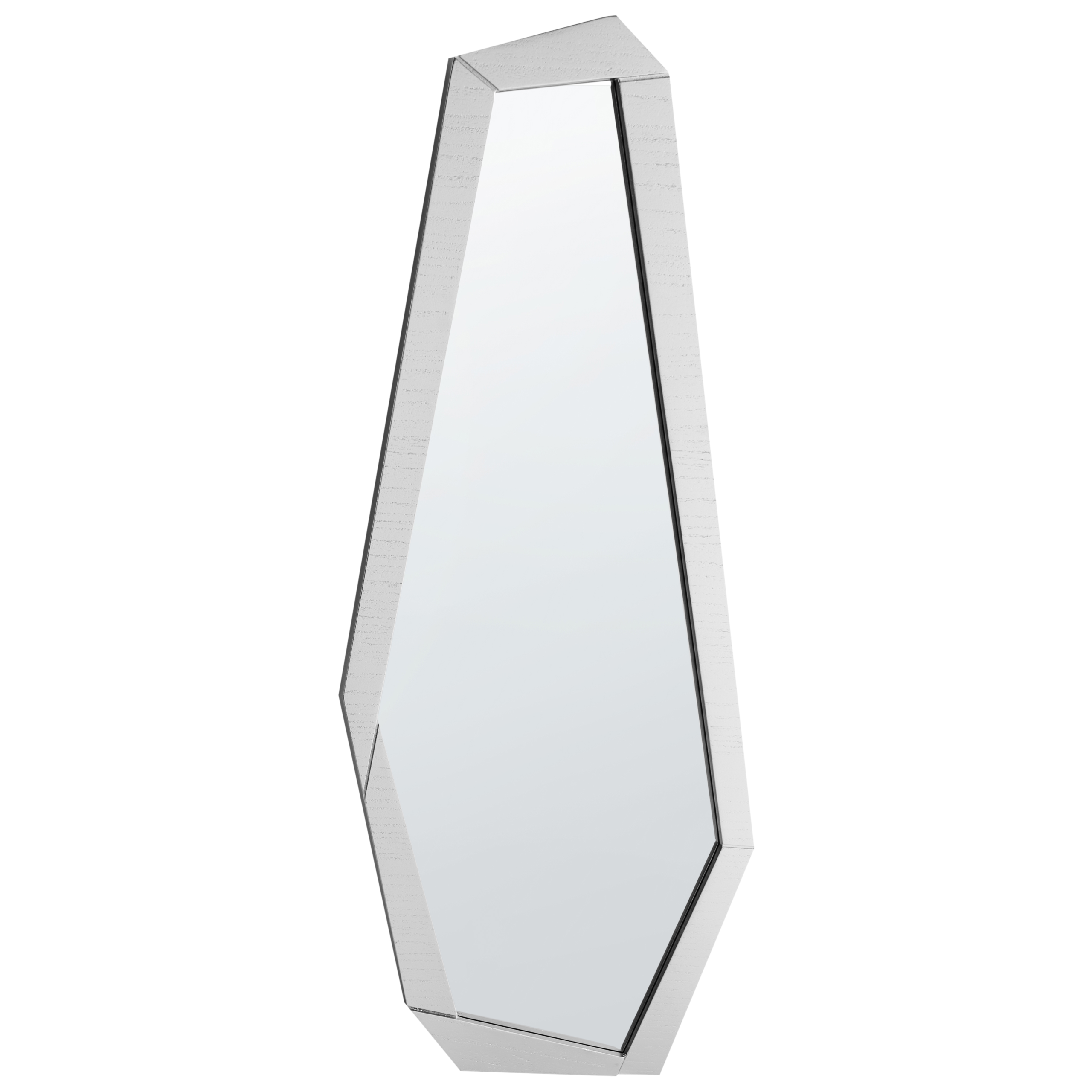 Seinäpeili CHANU 44 cm 104 cm Hopea