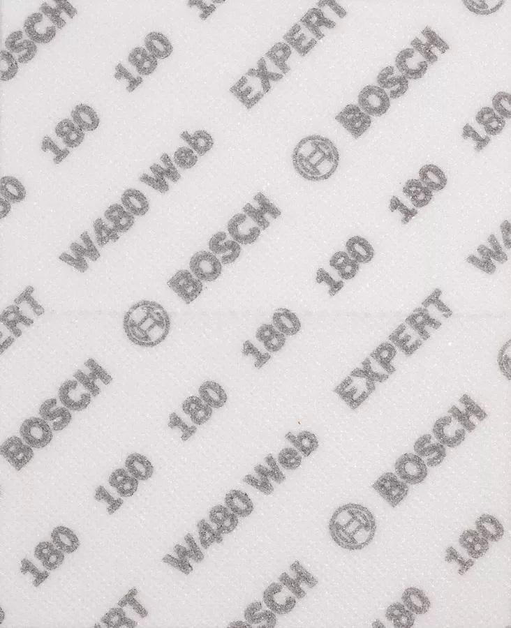 Bosch Expert L480 -Vaahtomuovihiomapaperi 115x140 mm, P180 2 kpl