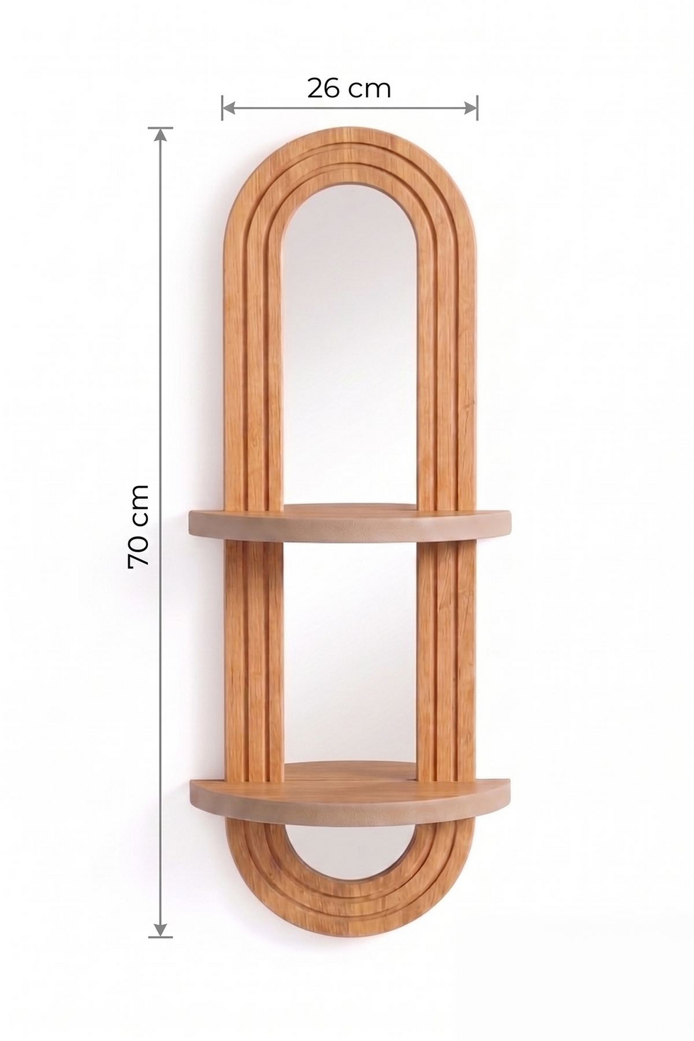 Norda Design Seinähylly Cielo Shelf Variantti 1 13 x 26 x 70 cm