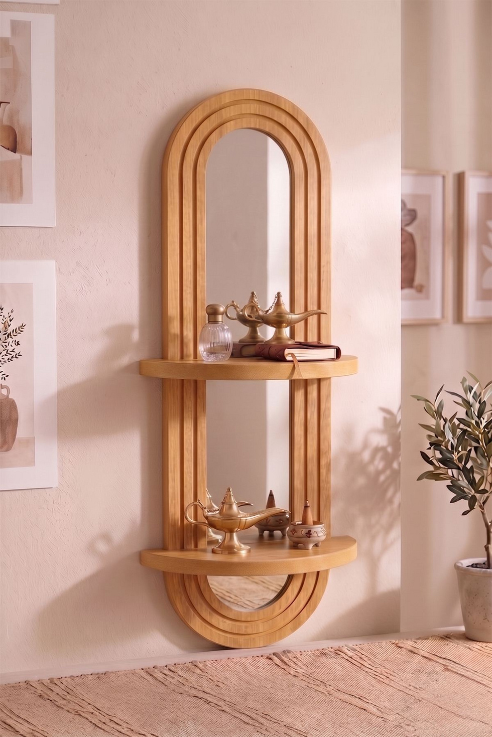 Norda Design Seinähylly Cielo Shelf Variantti 2 13 x 26 x 70 cm