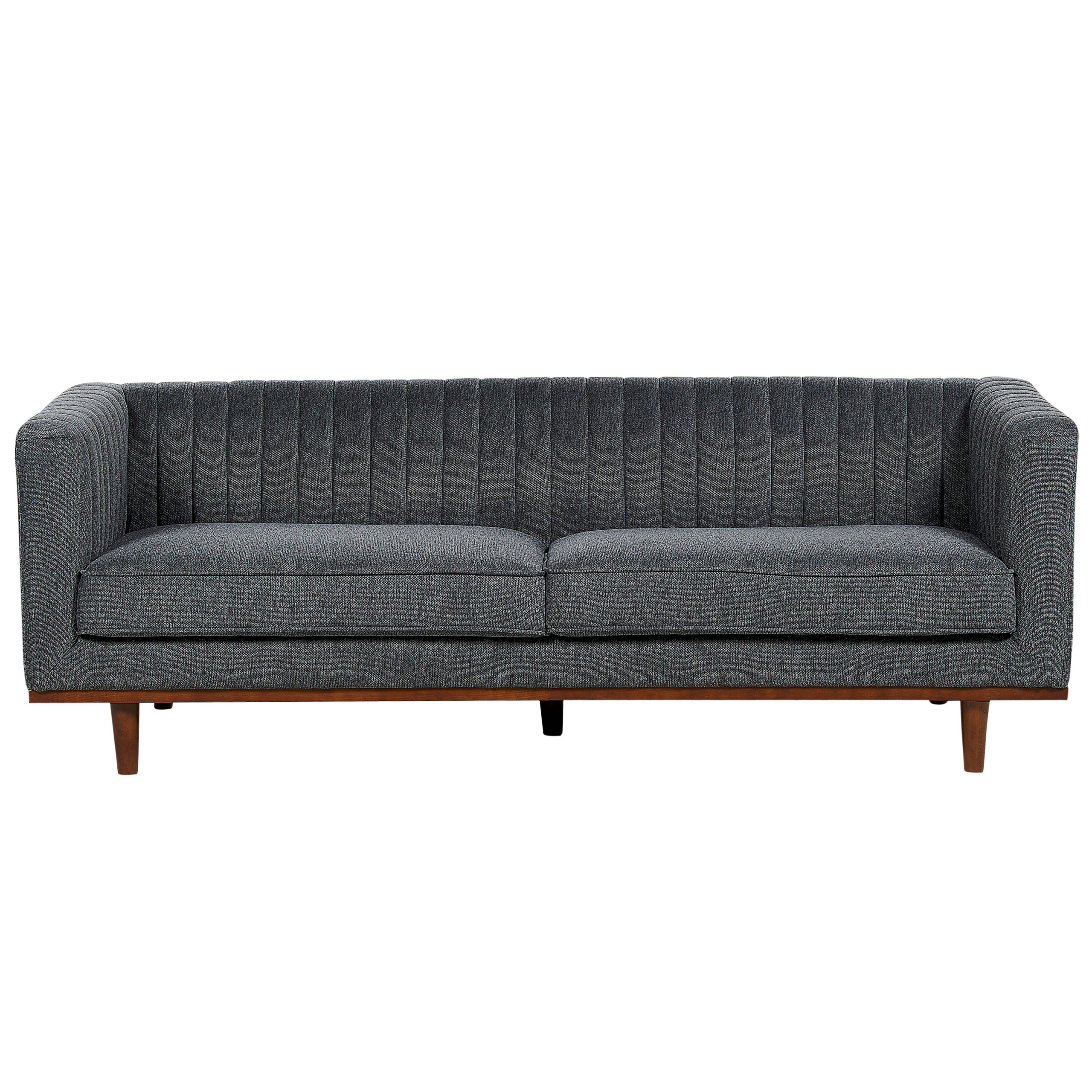 Sohva SKAULE kangas Tummanharmaa 3-istuttava