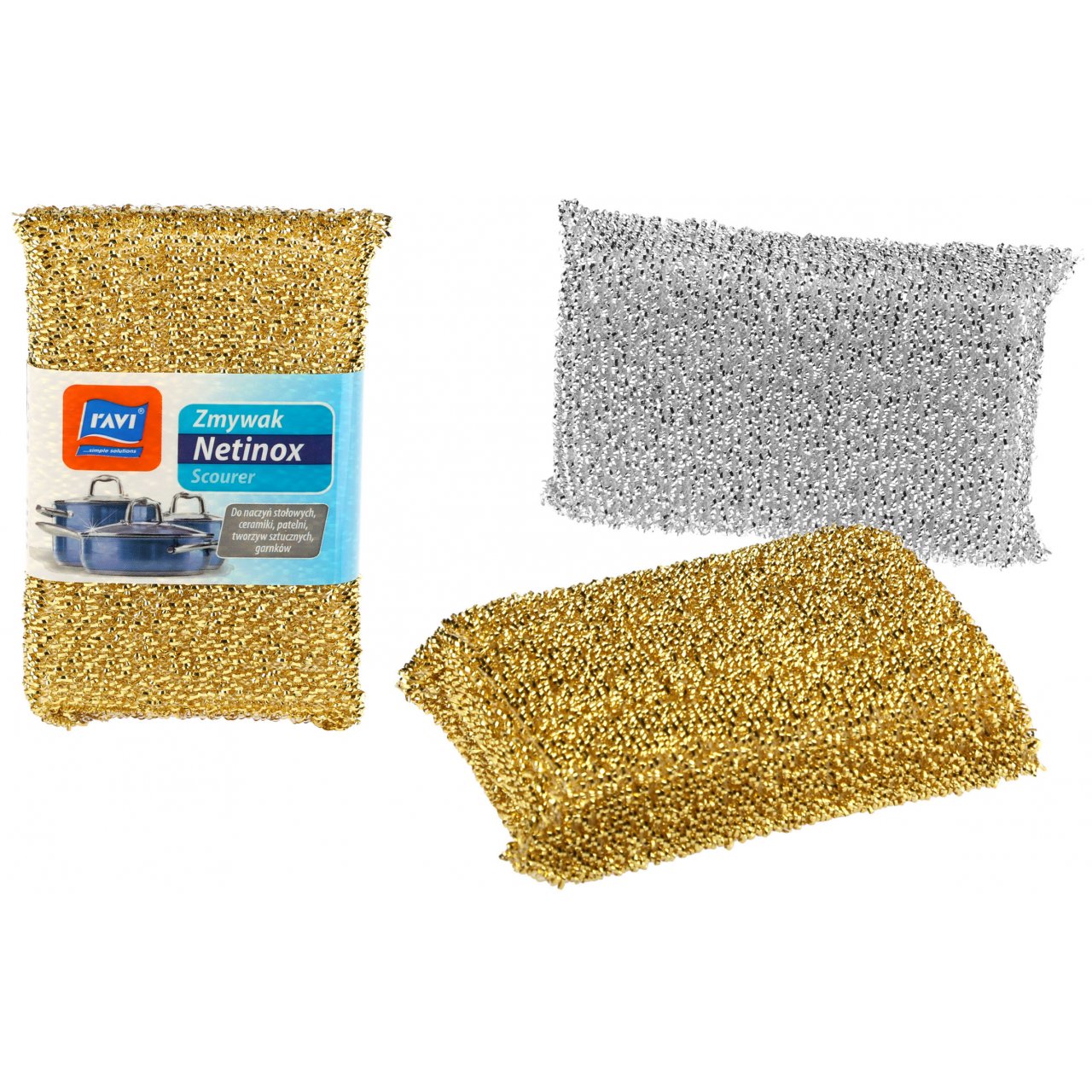 NETINOX naarmuuntumaton keittiösieni astianpesuun