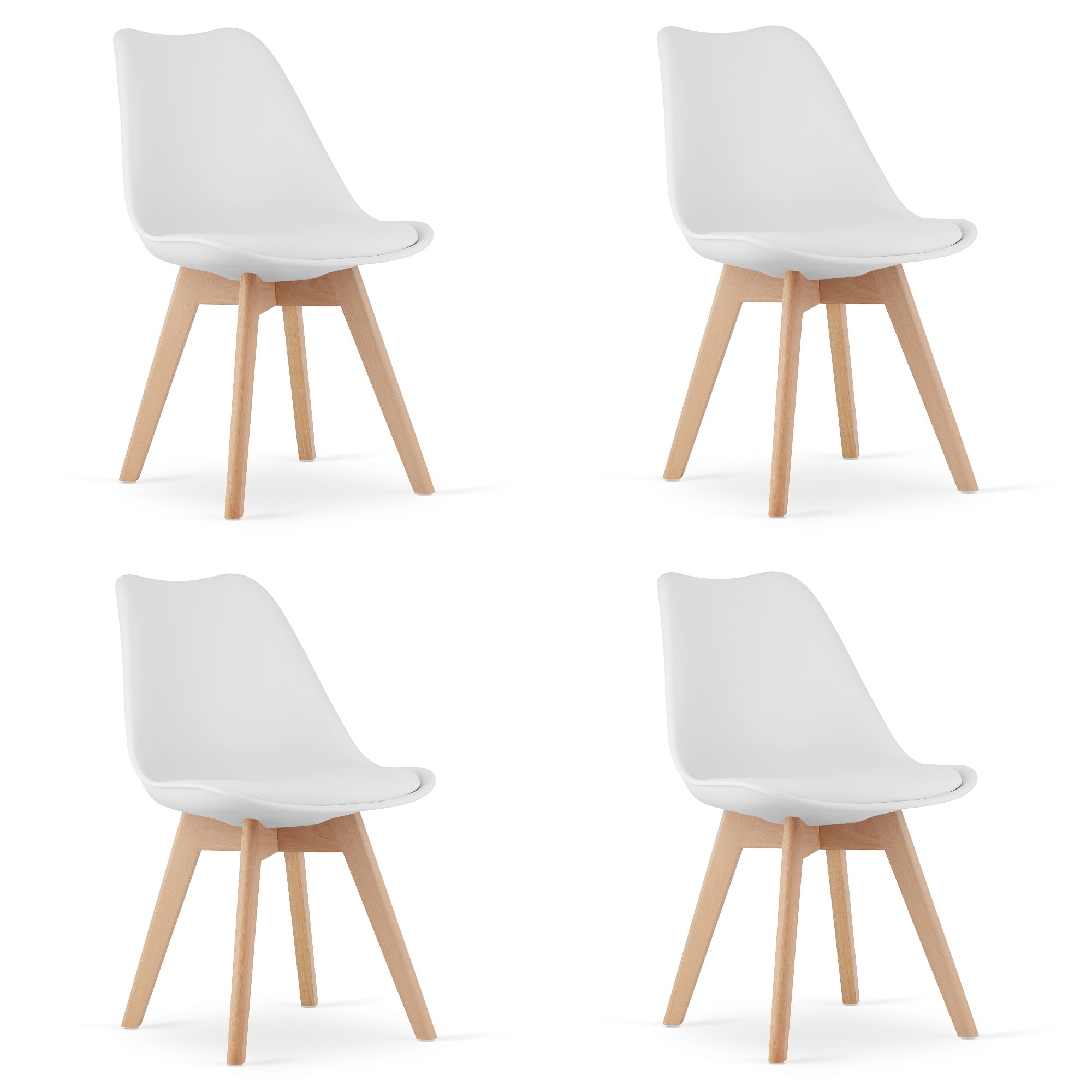 MARK-tuoli, valkoinen, 4 kpl