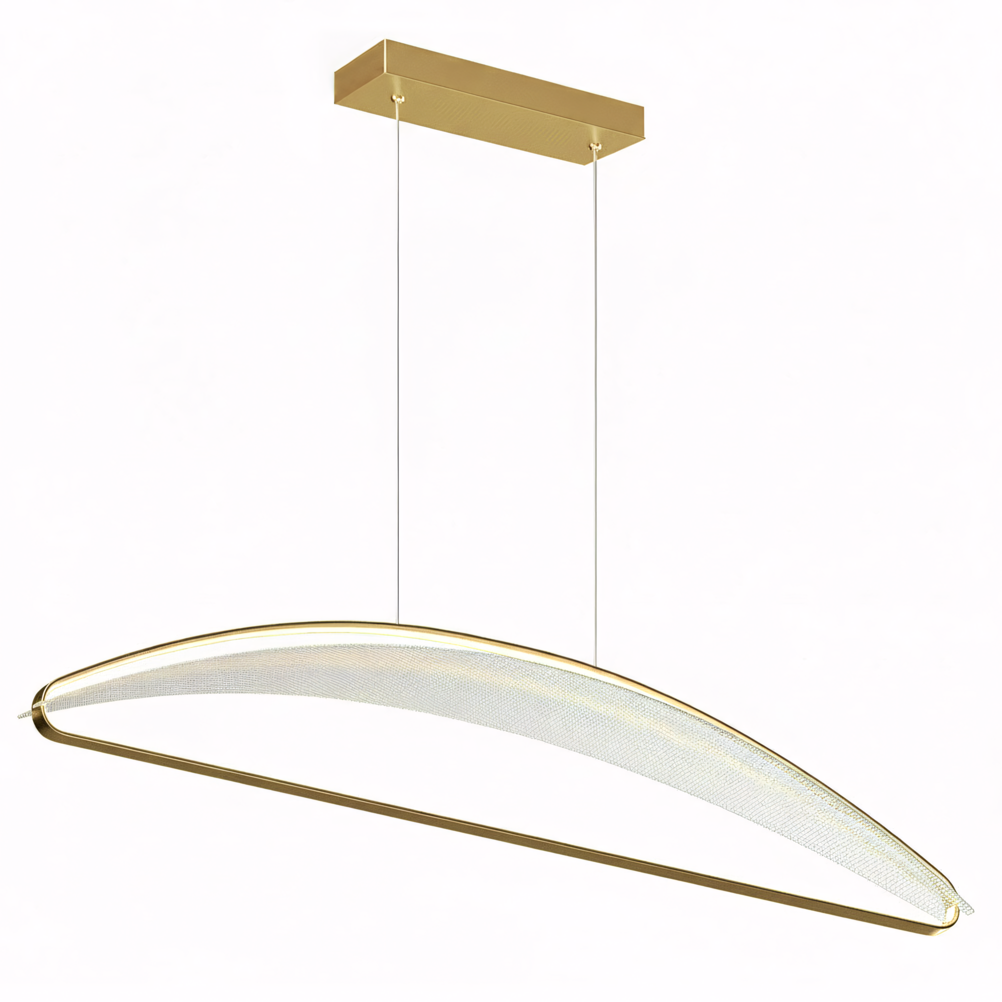 TOOLIGHT riippuvalaisin G124-CP Kullanvärinen, 100x25x125cm