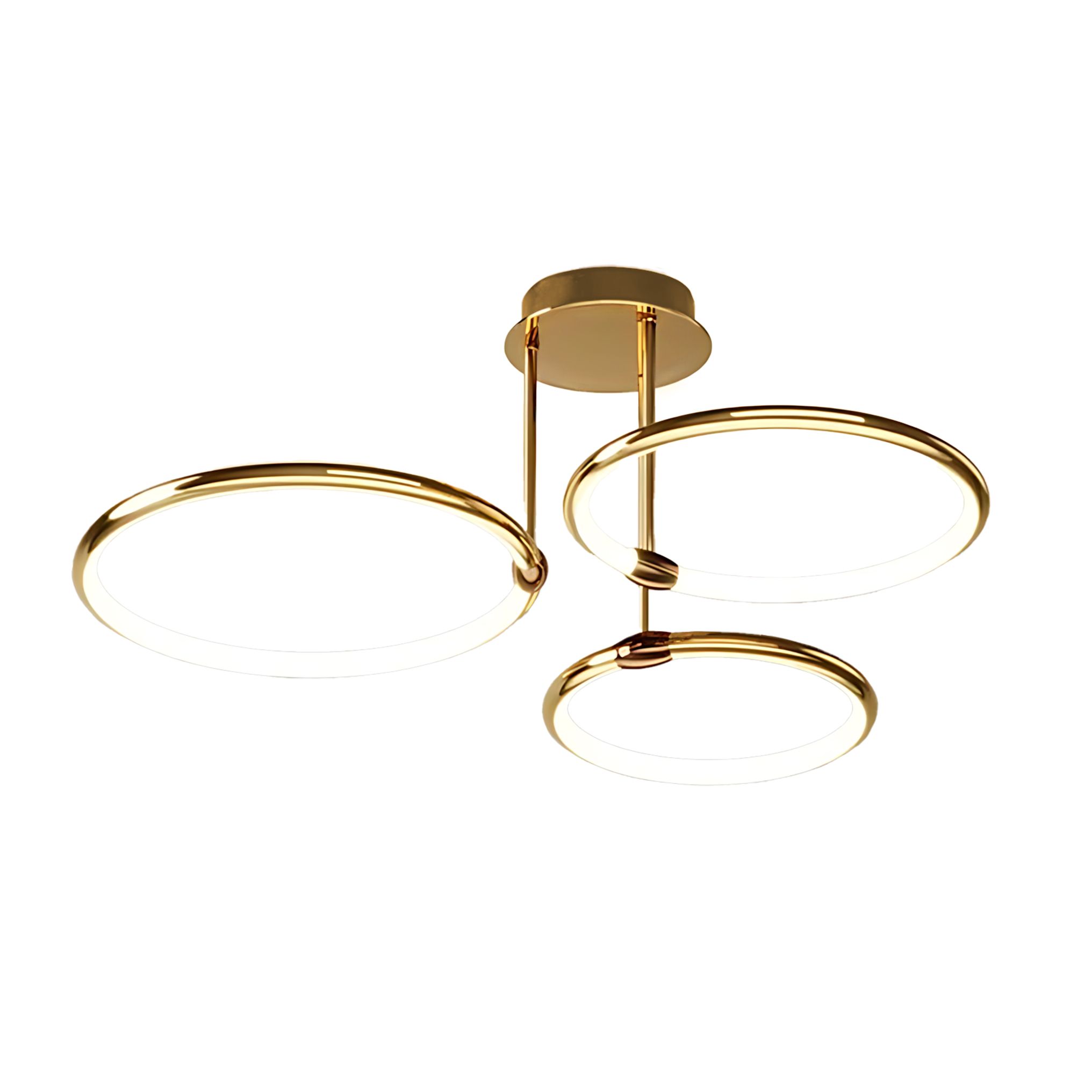 Toolight Kattovalaisin G122-3C LED Kulta 55x55x65cm