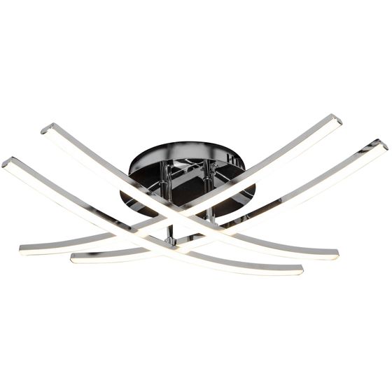 TOOLIGHT kattovalaisin LED APP398-C kromi