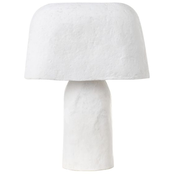 Pöytävalaisin CARRASCO paperimassa Valkoinen