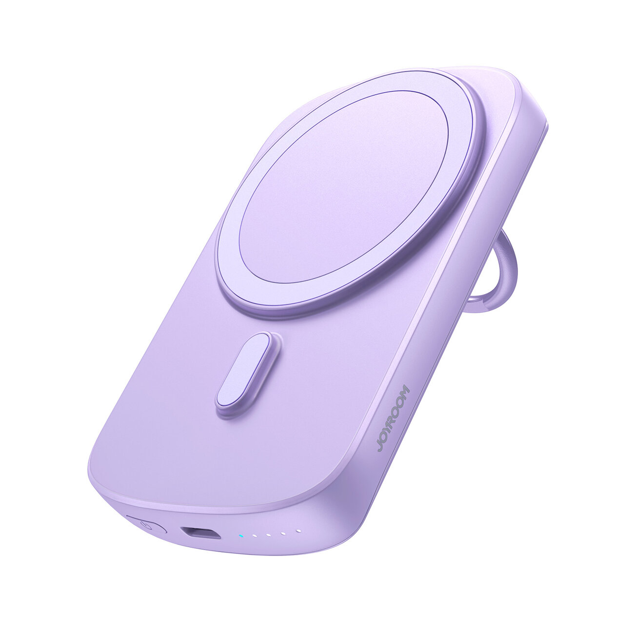 6000mAh langaton varavirtalähde 20W MagSafe-induktiolaturilla, violetti
