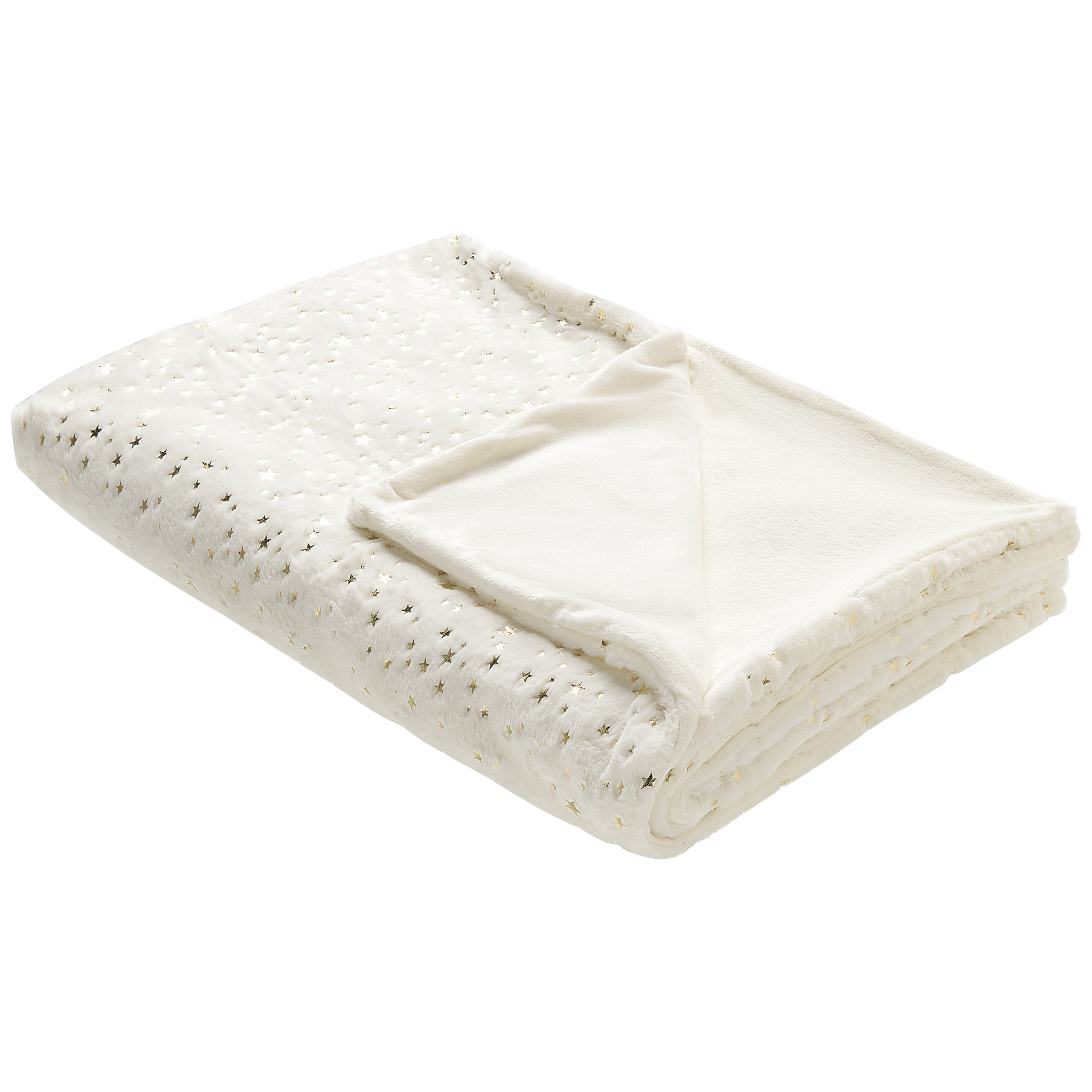 Torkkupeitto ALAZEYA 150 x 200 cm Luonnonvalkoinen