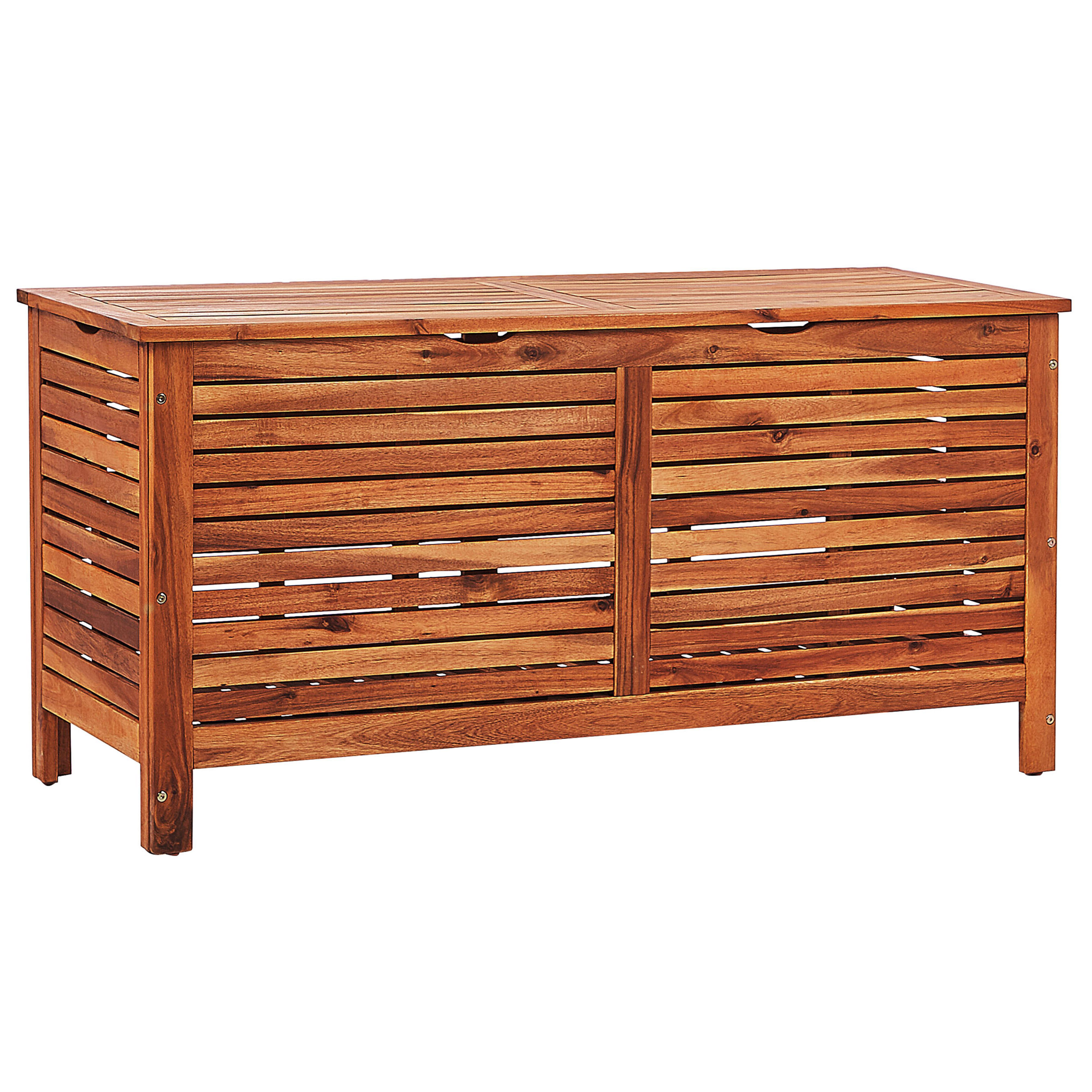 Säilytyslaatikko RIVIERA akaasia 130 cm 48 cm Ruskea