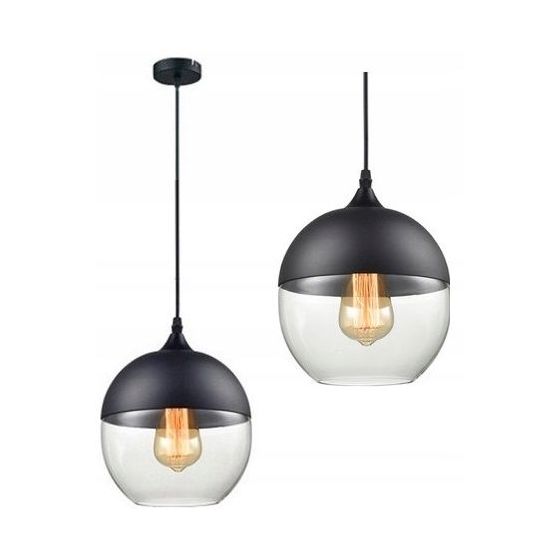 TOOLIGHT riippuva kattovalaisin APP018-1CP ZENIT A musta, 90x20x20cm