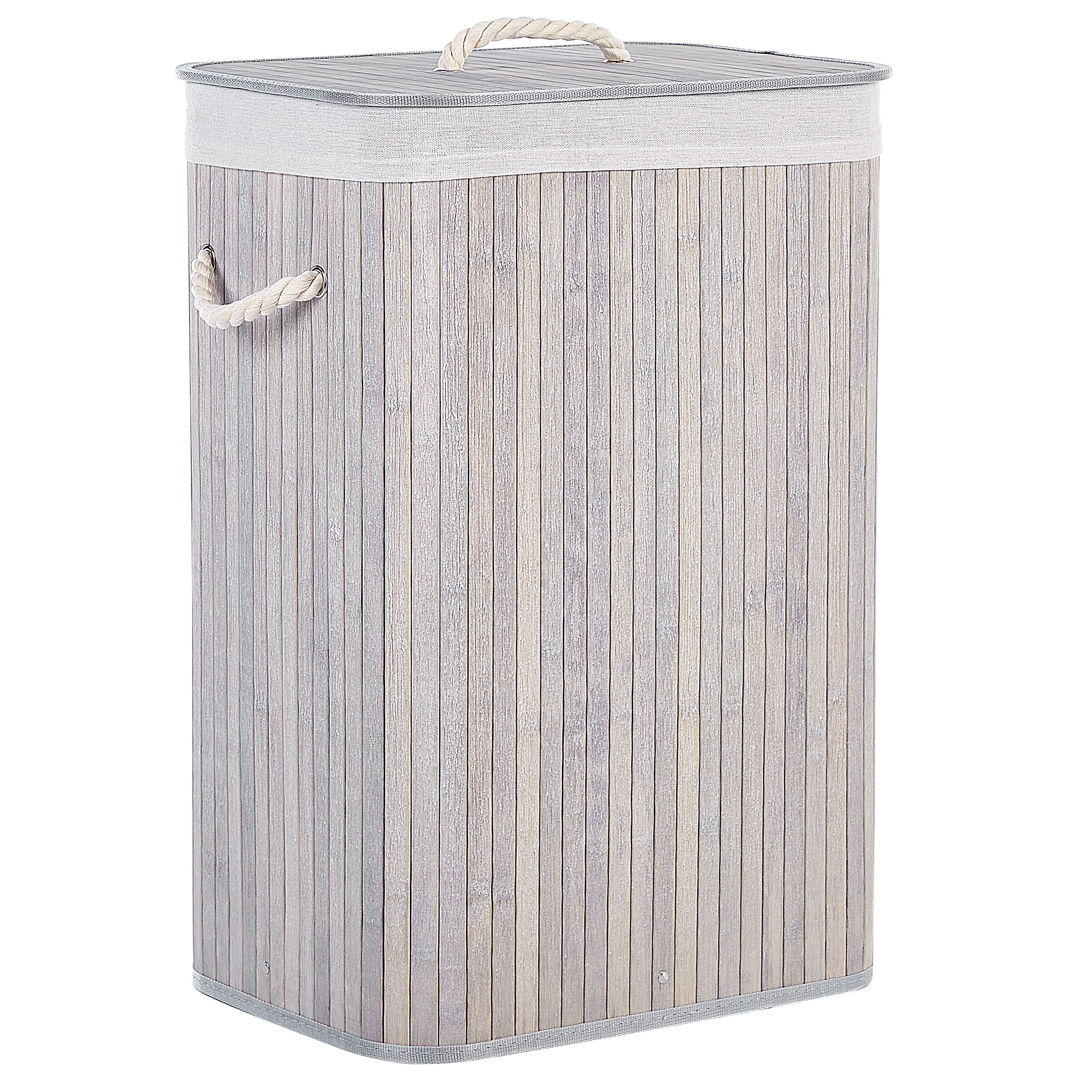 Kori KOMARI bambu Vaaleanharmaa 72 L