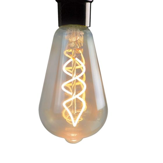 ZMH E27 LED-lamput, Vintage-LED-lamput - St64 LED-lamput eteiseen