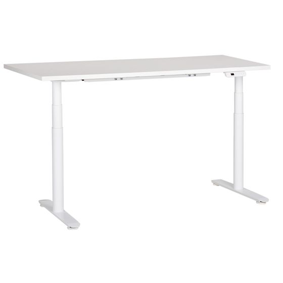 Sähkösäädettävä työpöytä DESTINAS Valkoinen 160 cm 72 cm