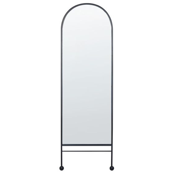 Seinäpeili JARNAGES 45 cm 145 cm Metalli Musta