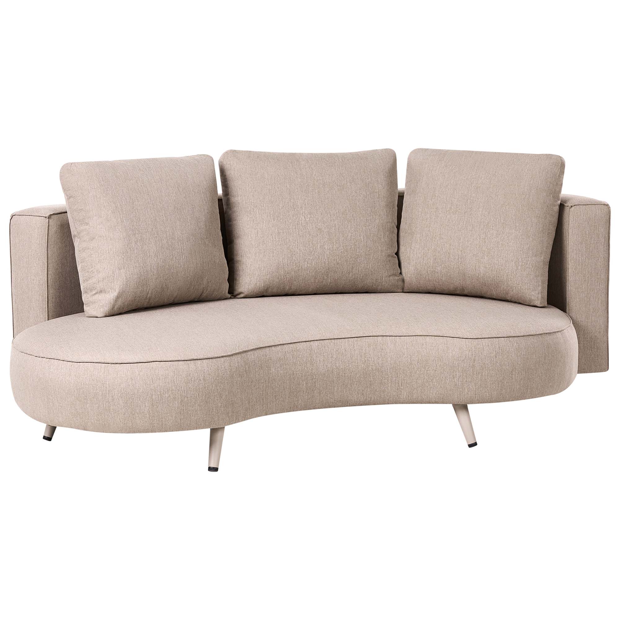 Ulkosohva 3-istuttava PARORI Vasen Beige