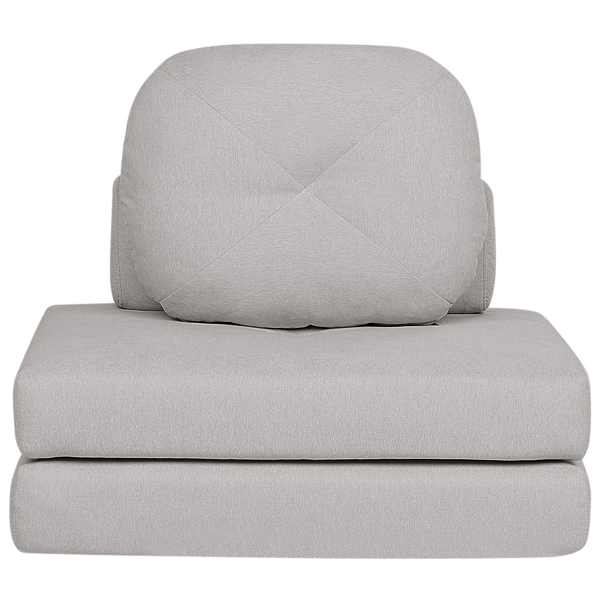 Vuodetuoli OLDEN kangas Vaaleanharmaa