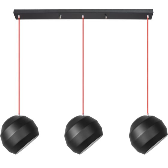 TOOLIGHT riippuvalaisin APP383-3CPR Musta, 25x60x25cm