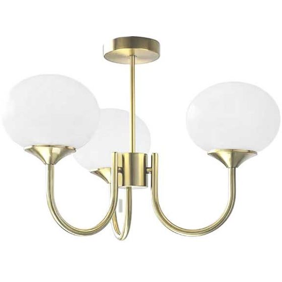 TOOLIGHT riippuva kattovalaisin APP1579-3CP kulta, 50x50x50cm