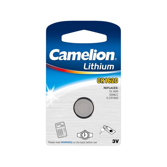 Camelion | CR1620 | Litium | 1 kpl.