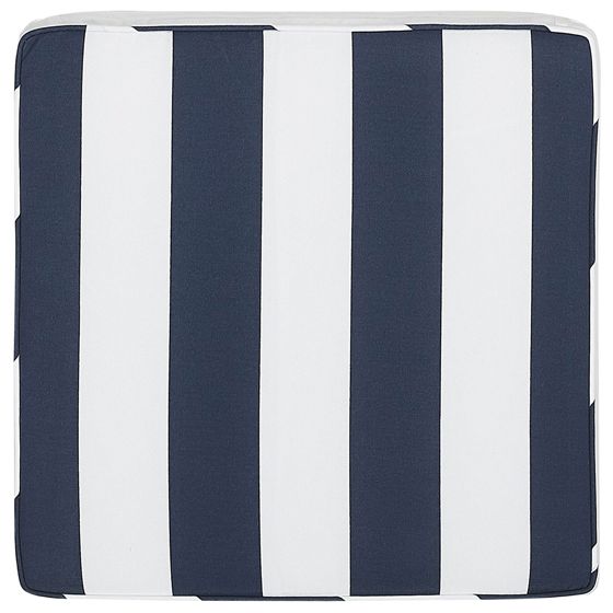 Puutarhatuolin istuintyyny SASSARI 46 x 46 cm Laivastonsininen