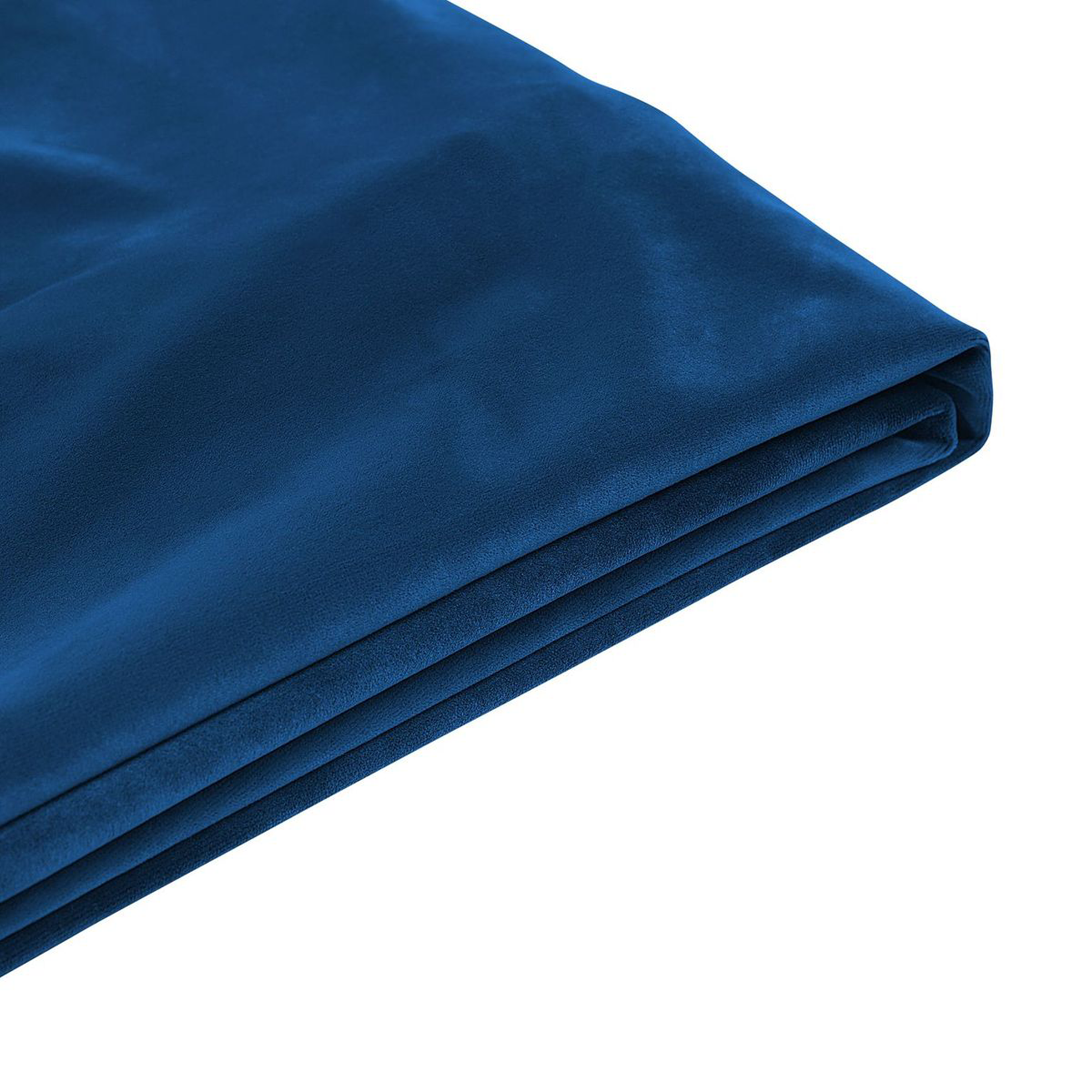 Sängynrungon päällinen Sametti FITOU 160 x 200 cm Tummansininen