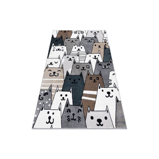 Matto FUN Pets lapsille, eläimet multi 160x220 cm