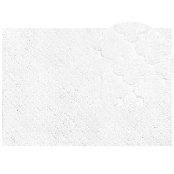 Tekoturkismatto GHARO Valkoinen 160 x 230 cm
