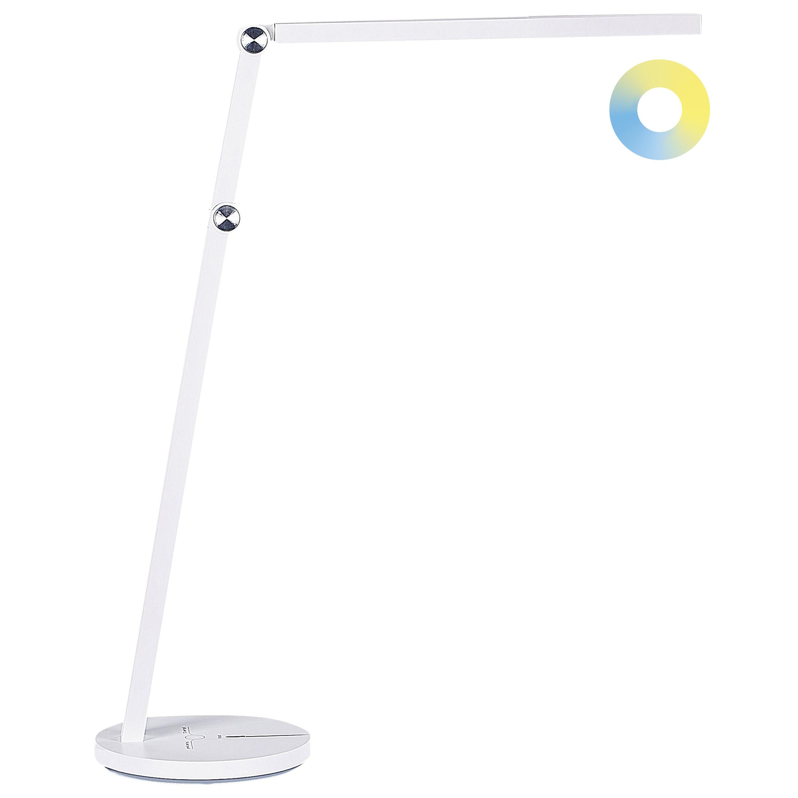 Työpöydän LED-valaisin DORADO himmentimellä metalli Valkoinen