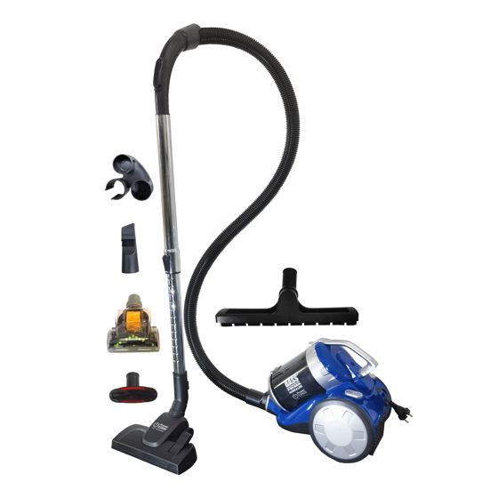 Pölypussiton syklonimuri lisäosilla ja 900 W:n vispilällä