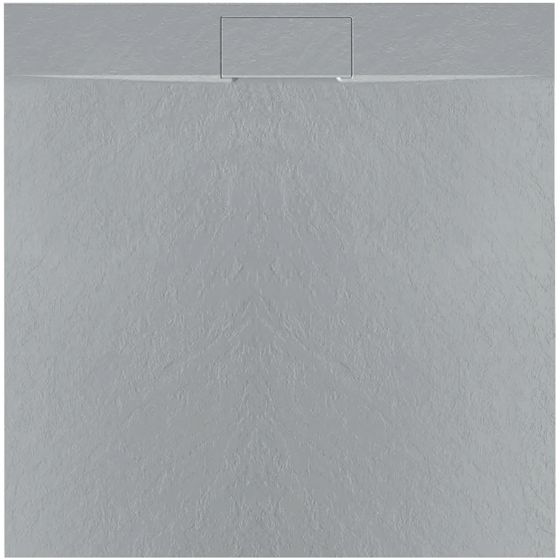 REA suihkuallas BAZALT 90x90 harmaa, 90X90X2, 5CM
