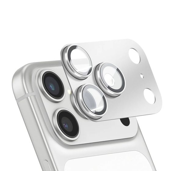 Kameran linssin suoja iPhone 17 Pro Max PicturePerfect alumiinikehyksellä