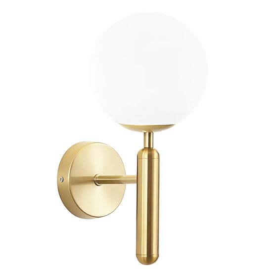 TOOLIGHT seinävalaisin G098-1W kulta valkoinen, 34X18,5X34CM