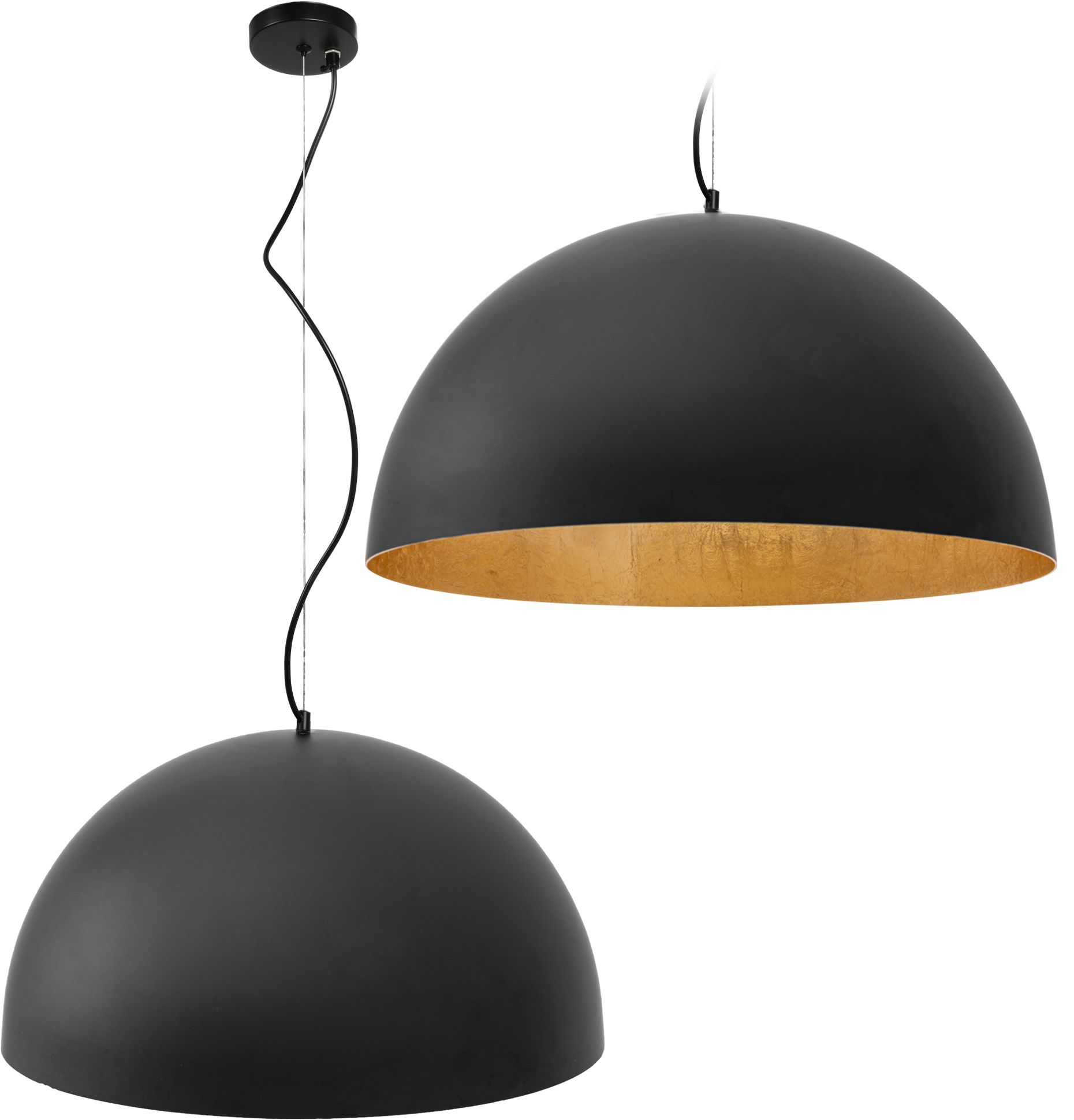 TOOLIGHT riippuva kattovalaisin APP379-1CP musta, 26x50x26cm