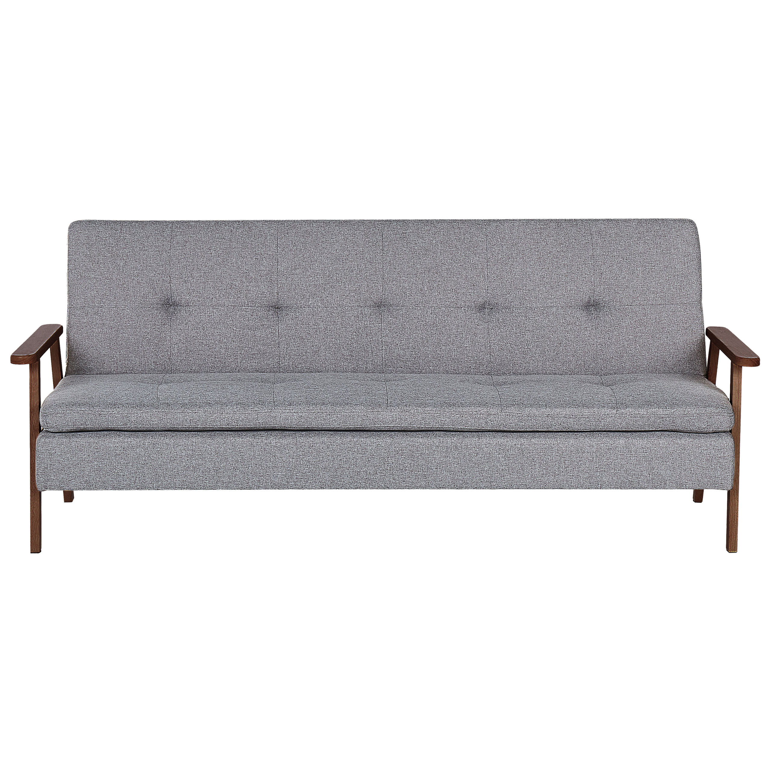 Vuodesohva TJORN kangas Vaaleanharmaa 3-istuttava