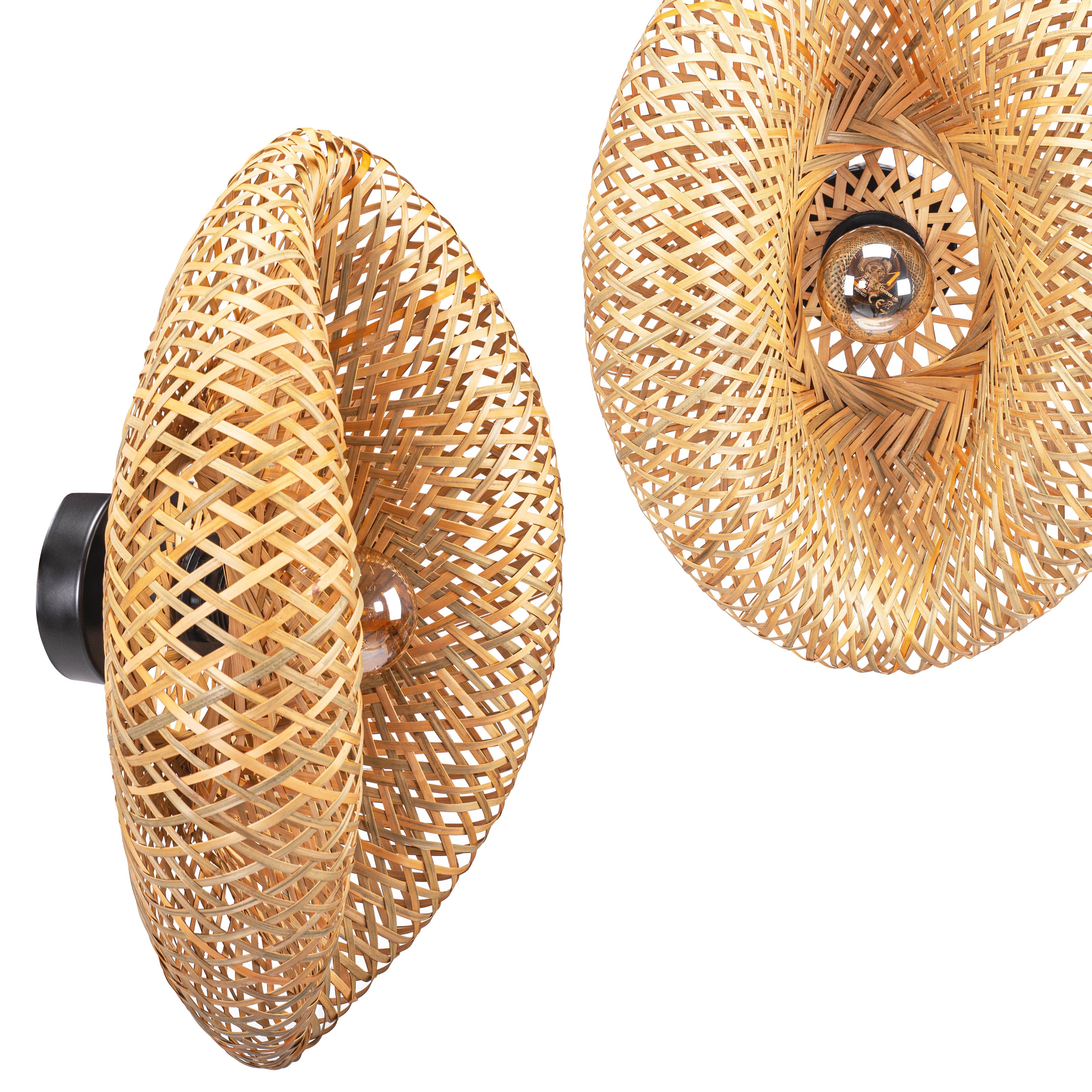 TOOLIGHT seinävalaisin APP1331-1W BOHO beige, 20x31x43cm