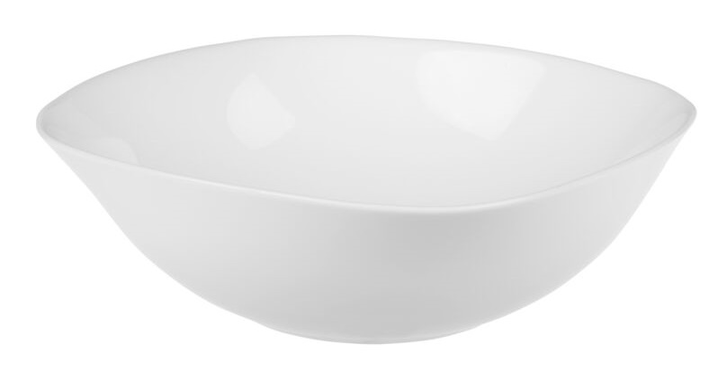 Neliönmuotoinen lasinen salaattikulho 19 cm Quadro