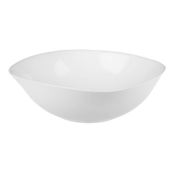Neliönmuotoinen lasinen salaattikulho 19 cm Quadro