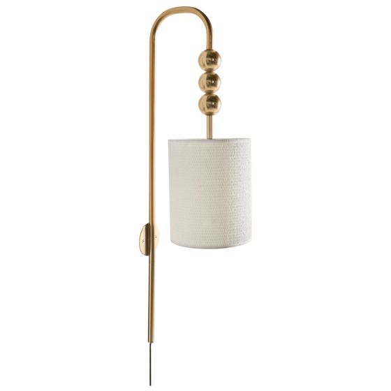 Seinävalaisin LOKY metalli Messinki