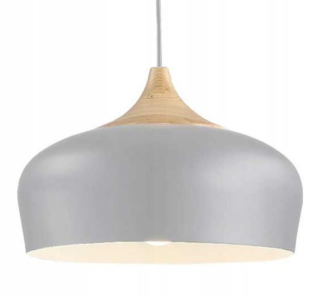 TOOLIGHT riippuva kattovalaisin APP182-1CP BARI harmaa, 35x35x29cm